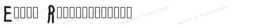 Ethan Regular字体转换